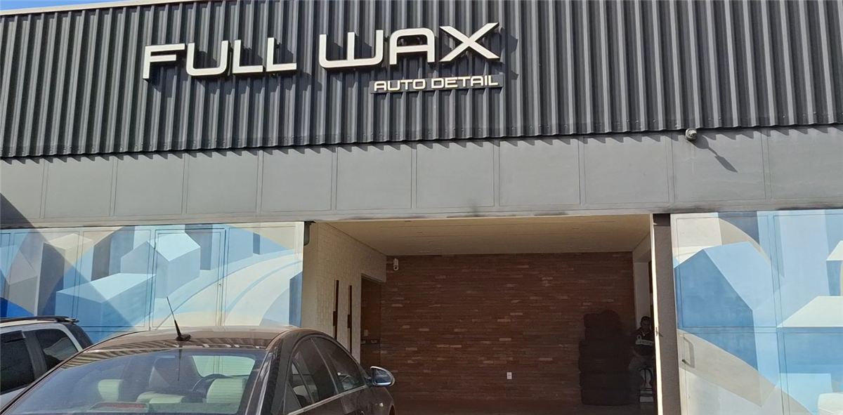 Fachada da nossa loja Full Wax Detalhamento Automotivo em Ribeirão preto
